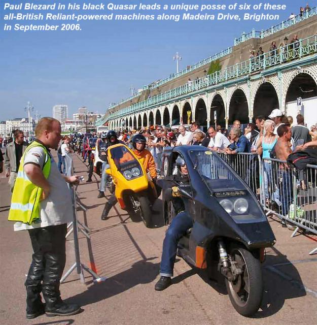 2006: 6 Quasars in a row, on Brighton Seafront
